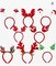 Christmas Headbands-8 Pack Assorted Design Headband Toppers Santa Headbands for Women Men Kids Holiday Christmas Party Costumes Accessories Favor Xmas Tree Santa Antler Reindeer Hat Santa Headbands for Women Men Kids Holiday Christmas Party Costumes